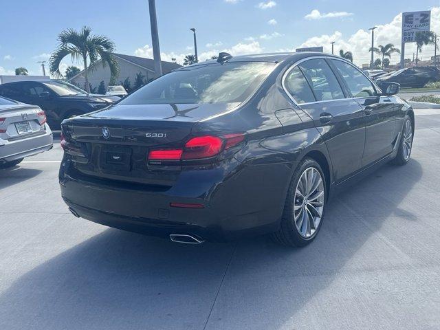 used 2022 BMW 530 car, priced at $34,927