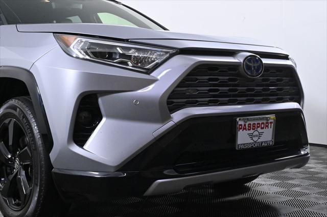 used 2020 Toyota RAV4 Hybrid car, priced at $27,500