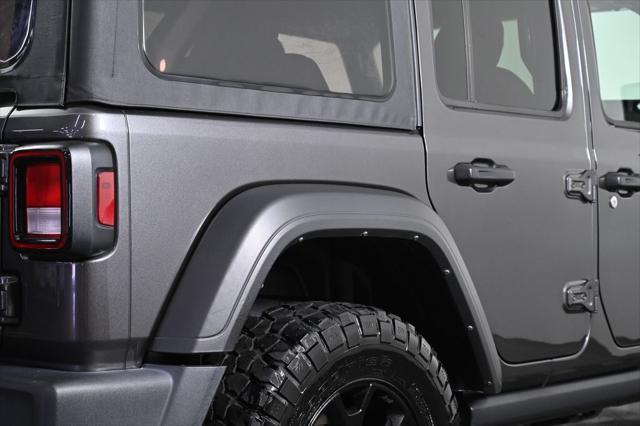 used 2022 Jeep Wrangler Unlimited car, priced at $31,500