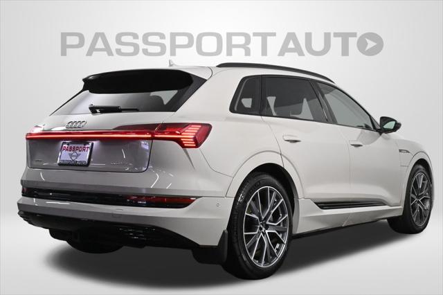 used 2021 Audi e-tron car, priced at $28,000