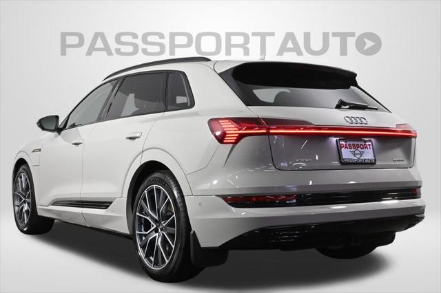 used 2021 Audi e-tron car, priced at $28,000