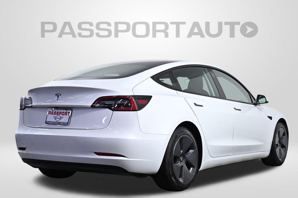 used 2021 Tesla Model 3 car, priced at $22,000