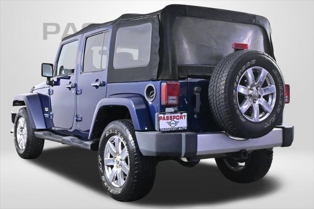 used 2013 Jeep Wrangler Unlimited car, priced at $15,000