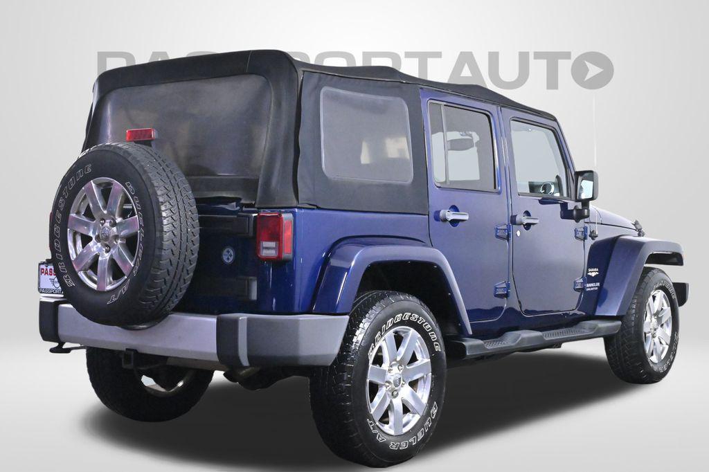 used 2013 Jeep Wrangler Unlimited car, priced at $15,000