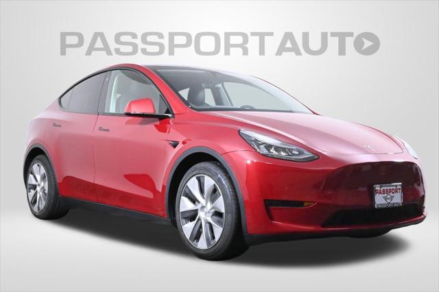 used 2021 Tesla Model Y car, priced at $28,000