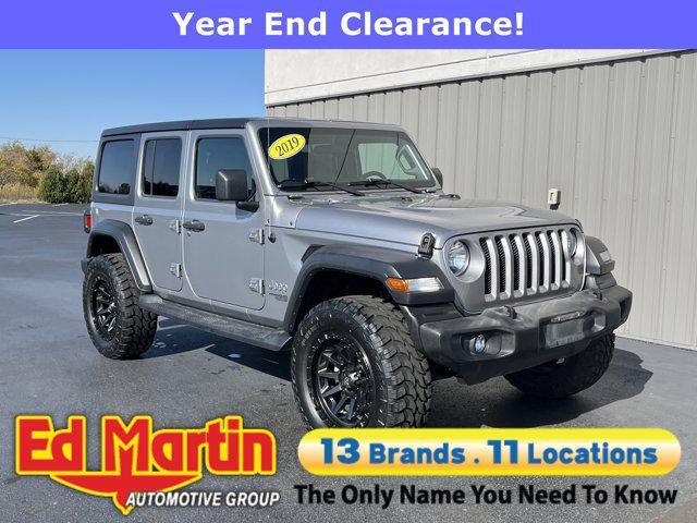 used 2019 Jeep Wrangler Unlimited car, priced at $20,995