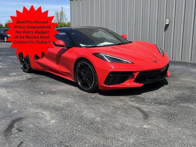 used 2024 Chevrolet Corvette car, priced at $78,499