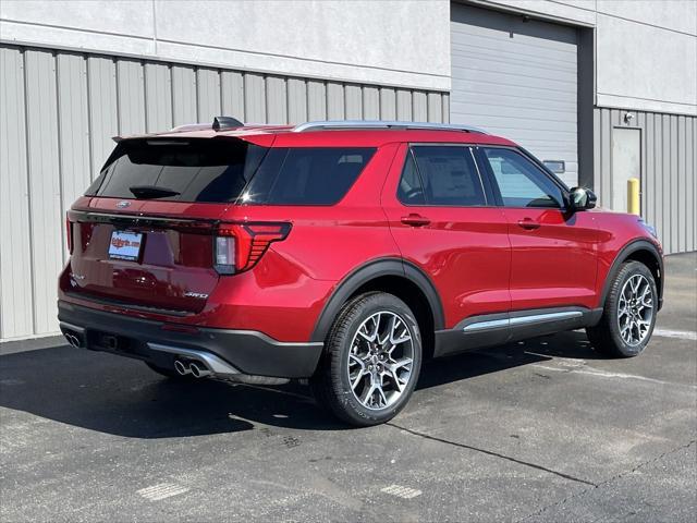 new 2025 Ford Explorer car, priced at $55,750