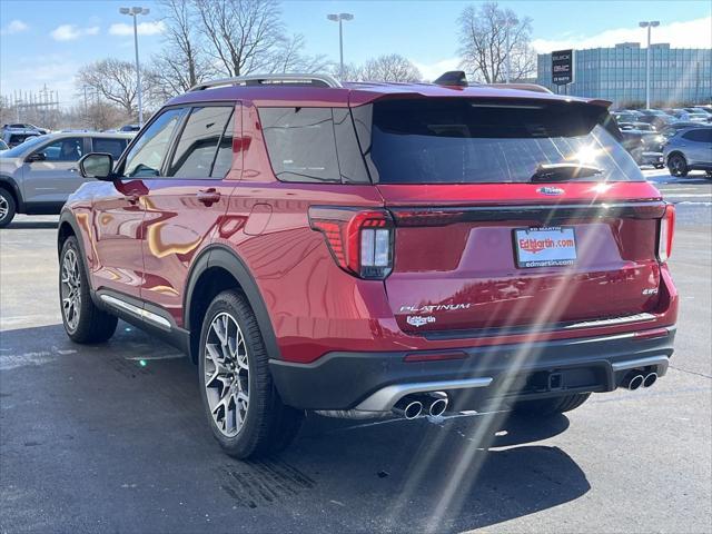 new 2025 Ford Explorer car, priced at $55,750