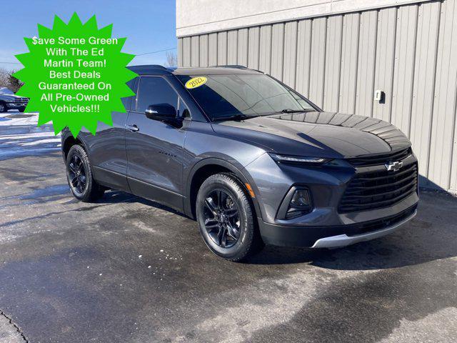 used 2022 Chevrolet Blazer car, priced at $28,460