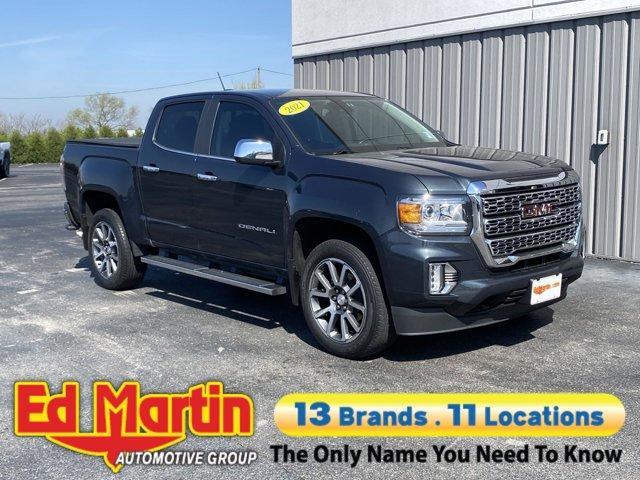 used 2021 GMC Canyon car, priced at $29,668