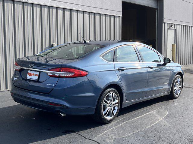 used 2018 Ford Fusion Hybrid car, priced at $13,500
