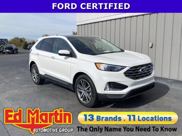 used 2022 Ford Edge car, priced at $29,969