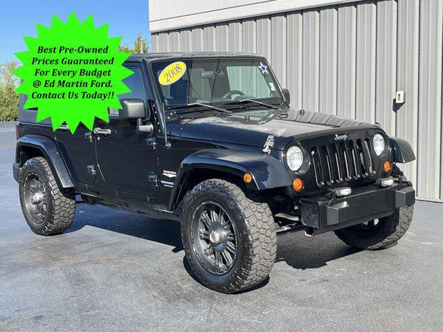 used 2008 Jeep Wrangler car, priced at $9,500