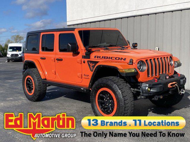 used 2018 Jeep Wrangler Unlimited car, priced at $32,222