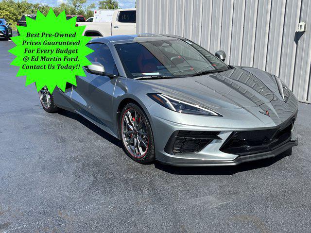 used 2024 Chevrolet Corvette car, priced at $73,995
