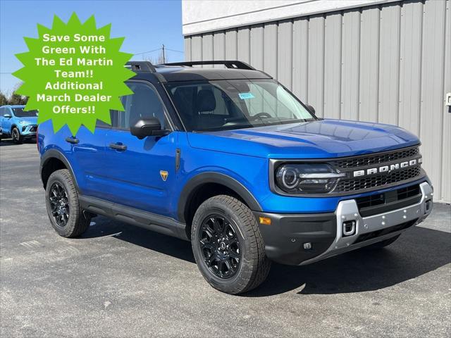 new 2025 Ford Bronco Sport car, priced at $37,967