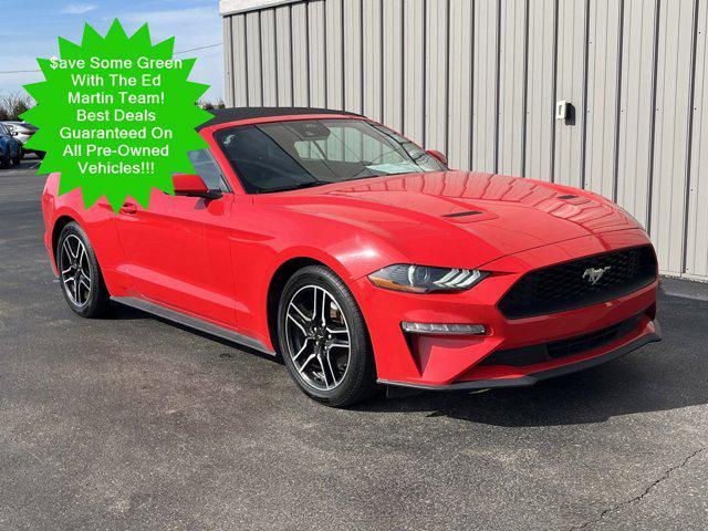 used 2022 Ford Mustang car, priced at $22,485