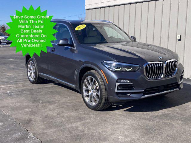 used 2021 BMW X5 car, priced at $33,780