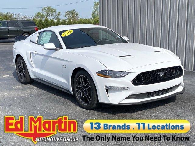 used 2018 Ford Mustang car, priced at $31,208