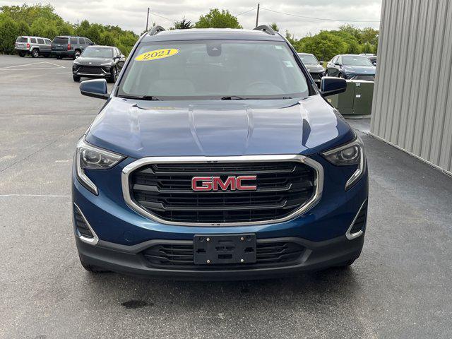 used 2021 GMC Terrain car, priced at $20,405