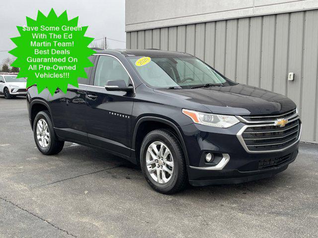 used 2020 Chevrolet Traverse car, priced at $21,257