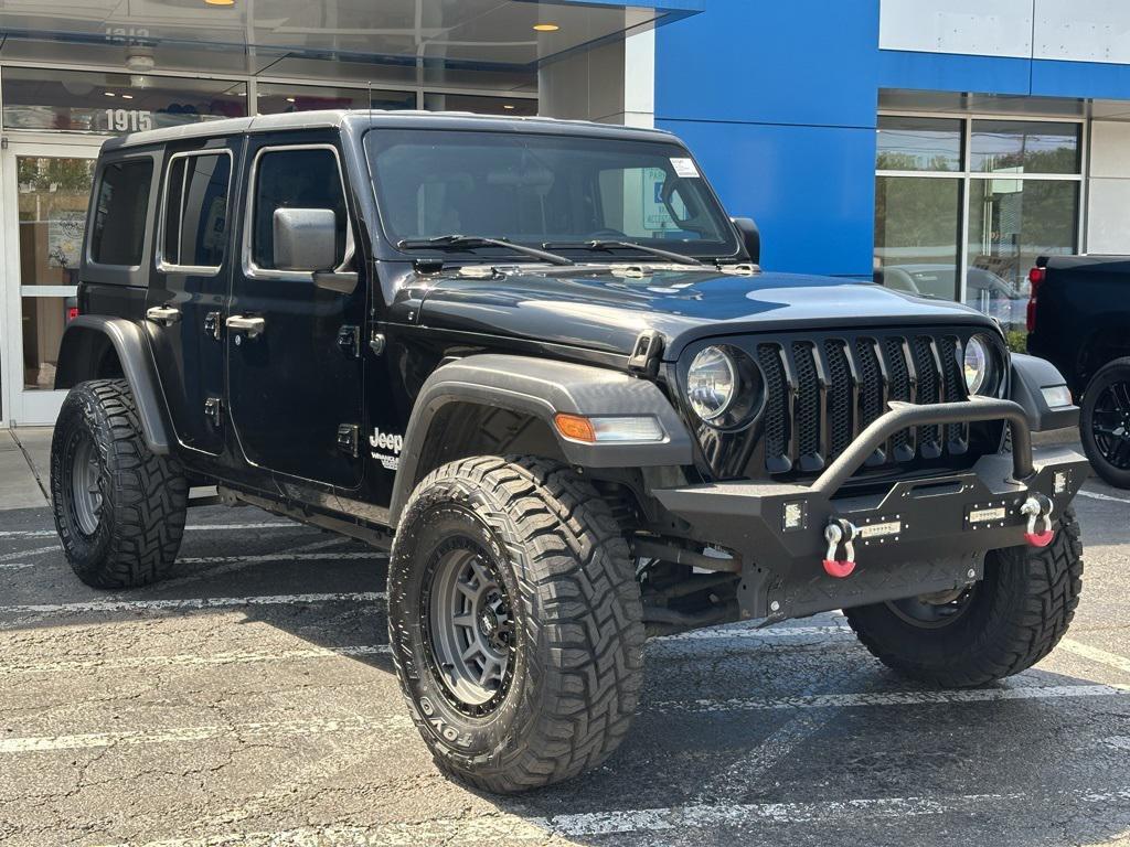 used 2018 Jeep Wrangler Unlimited car, priced at $27,947
