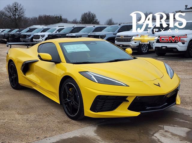 new 2025 Chevrolet Corvette car, priced at $79,525