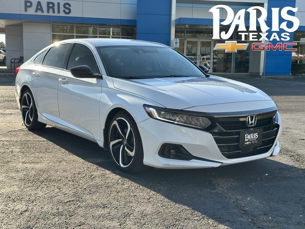 used 2021 Honda Accord car, priced at $18,827