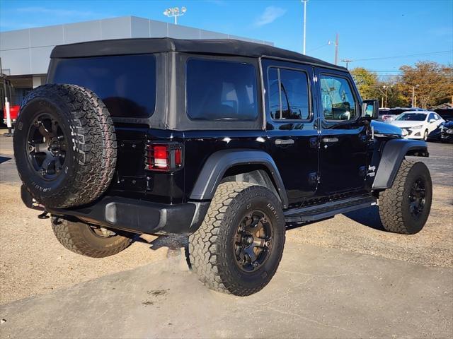 used 2020 Jeep Wrangler Unlimited car, priced at $28,384