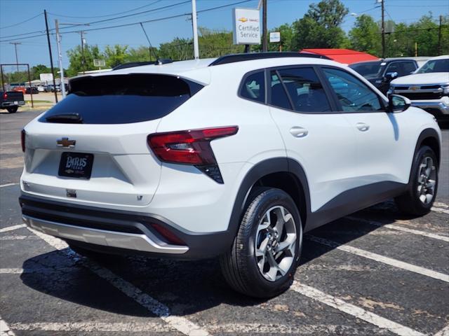 new 2025 Chevrolet Trax car, priced at $24,374