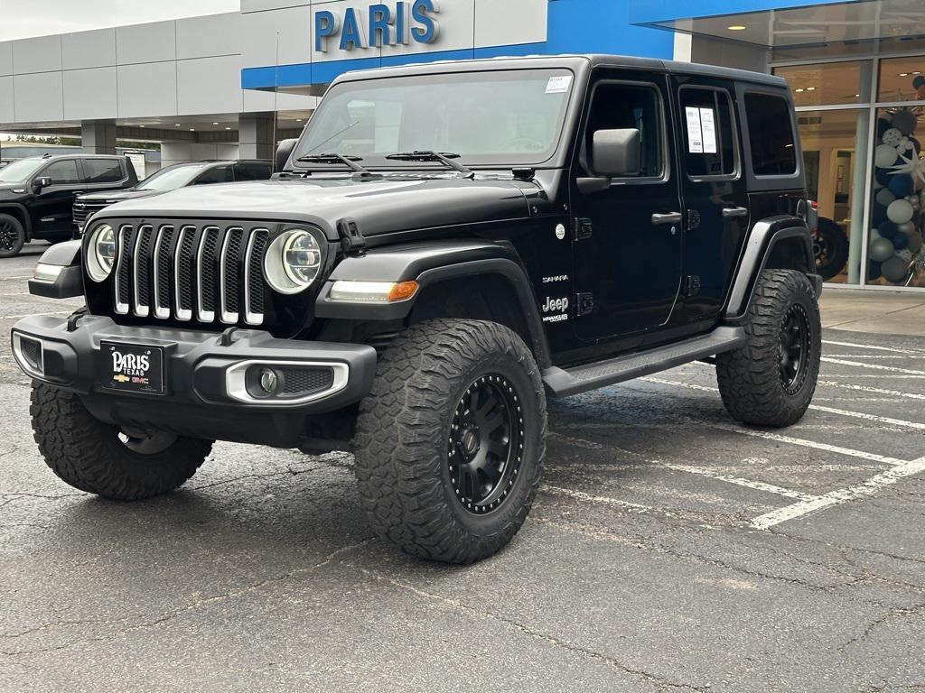 used 2018 Jeep Wrangler Unlimited car, priced at $30,558