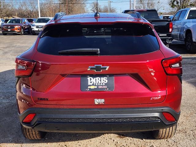 new 2025 Chevrolet Trax car, priced at $25,600