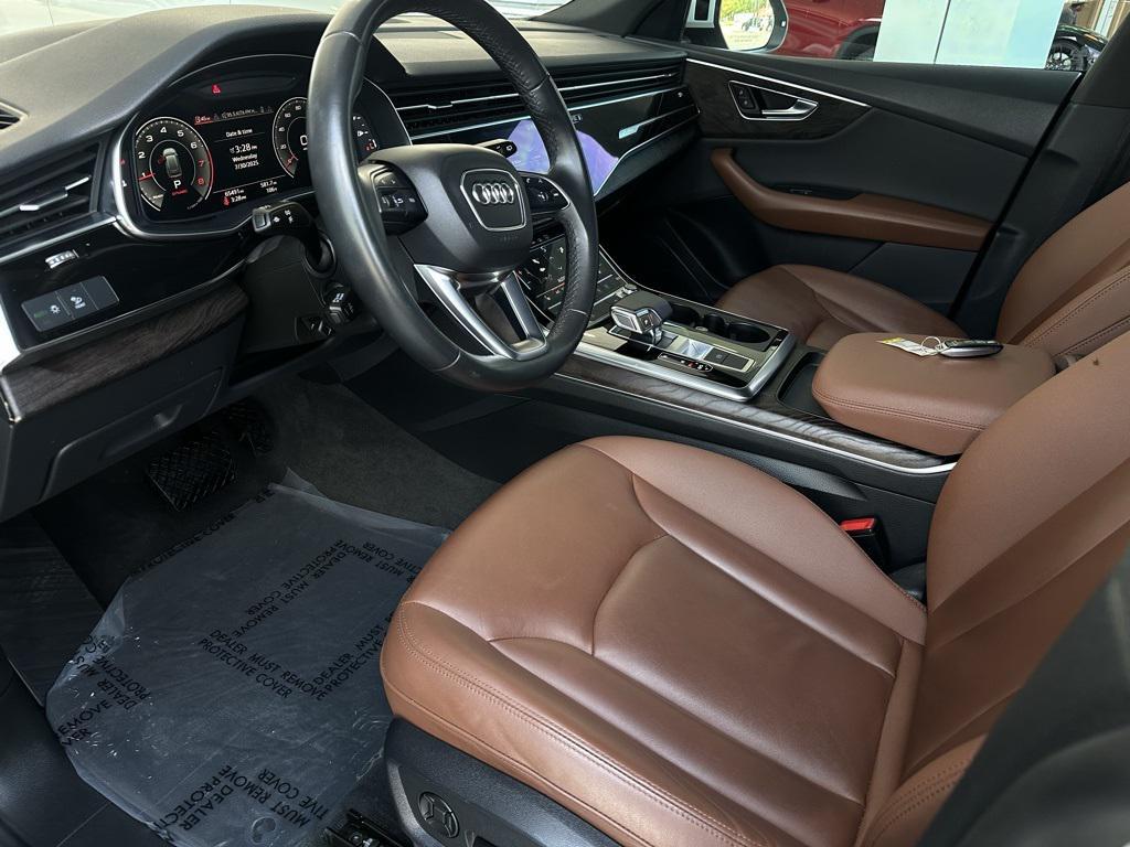 used 2021 Audi Q8 car, priced at $38,641