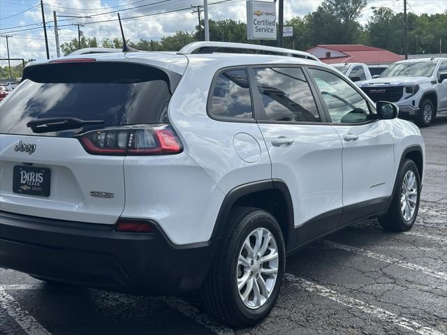 used 2021 Jeep Cherokee car, priced at $15,968
