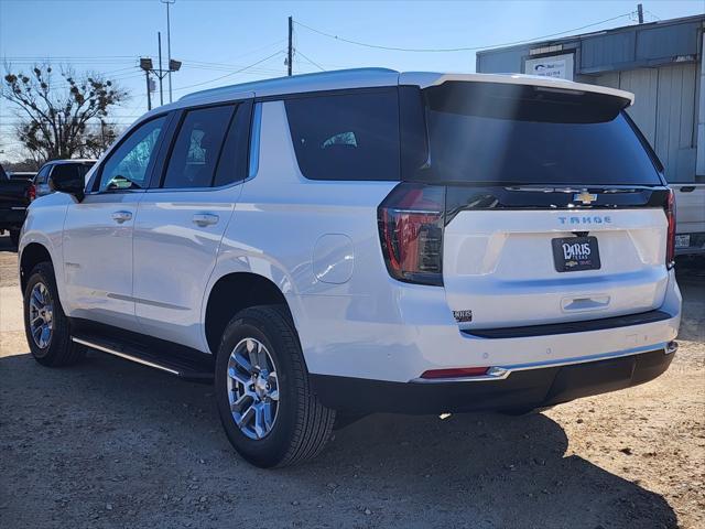 new 2025 Chevrolet Tahoe car, priced at $60,124