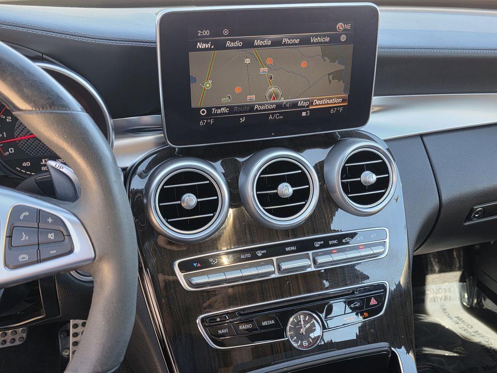 used 2017 Mercedes-Benz AMG C 63 car, priced at $37,596