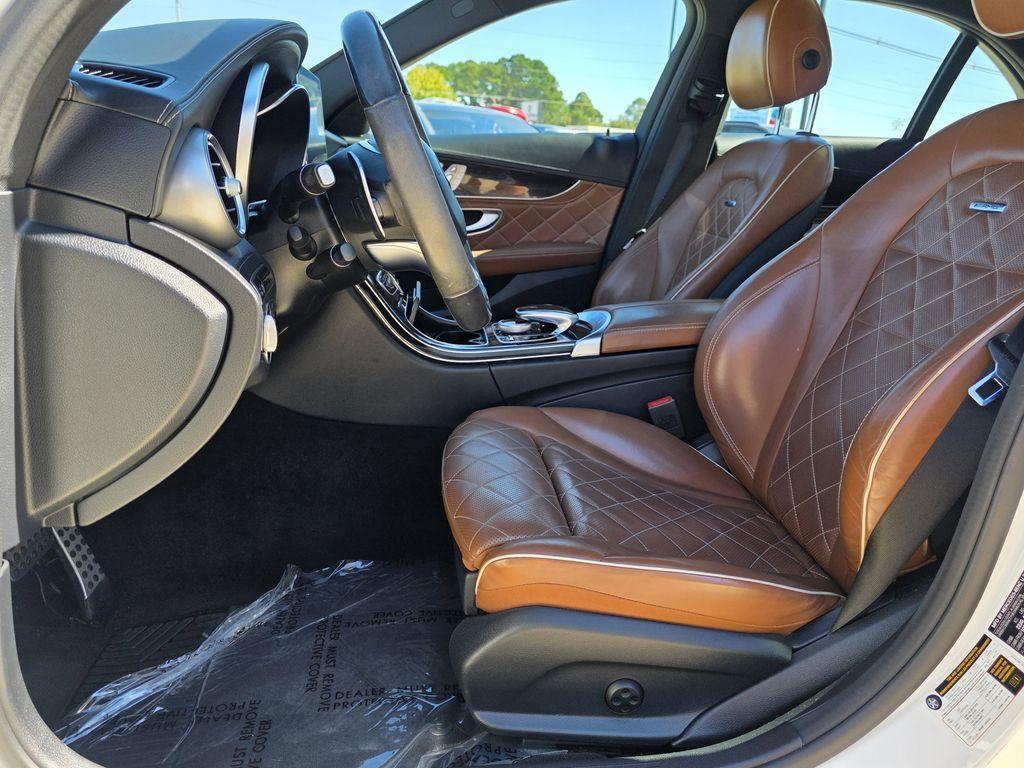 used 2017 Mercedes-Benz AMG C 63 car, priced at $37,596