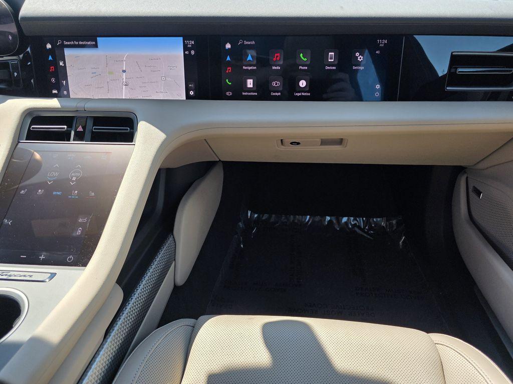 new 2025 Porsche Taycan car, priced at $136,315