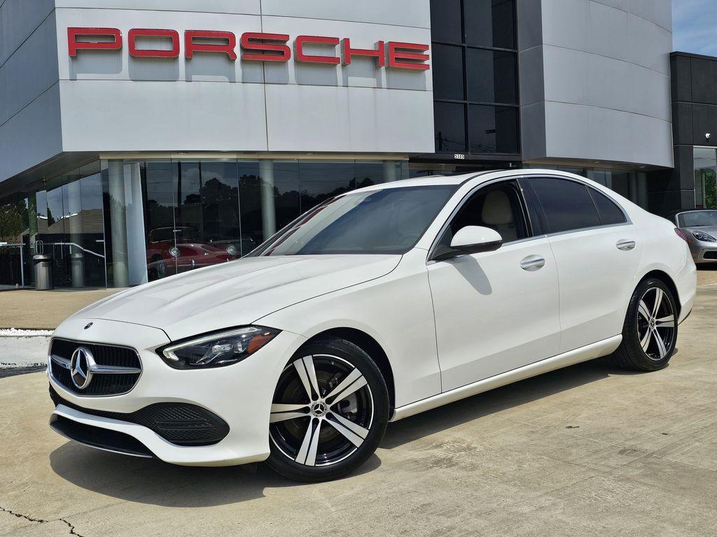 used 2022 Mercedes-Benz C-Class car, priced at $32,900
