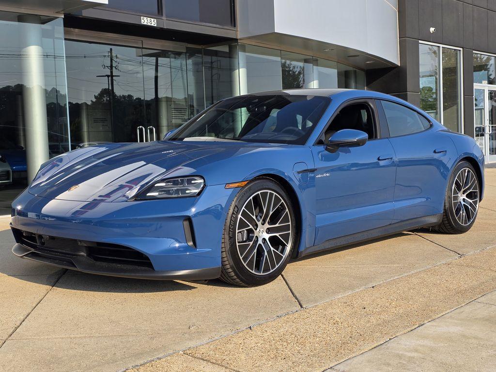 new 2025 Porsche Taycan car, priced at $130,455