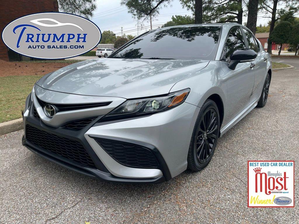 used 2021 Toyota Camry car, priced at $20,195