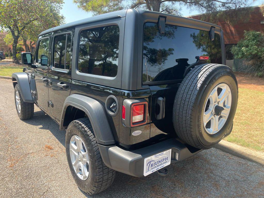 used 2021 Jeep Wrangler Unlimited car, priced at $23,995