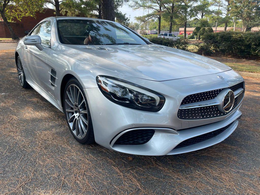 used 2018 Mercedes-Benz SL 450 car, priced at $29,999