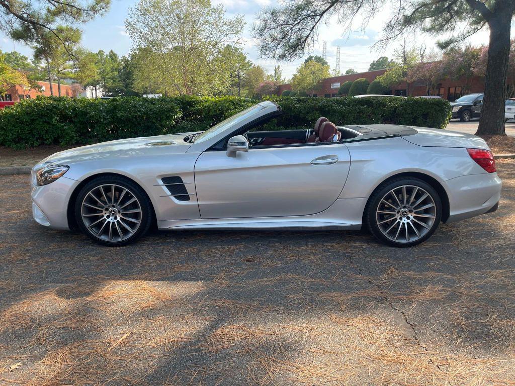 used 2018 Mercedes-Benz SL 450 car, priced at $29,999