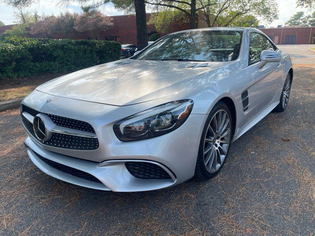 used 2018 Mercedes-Benz SL 450 car, priced at $29,999
