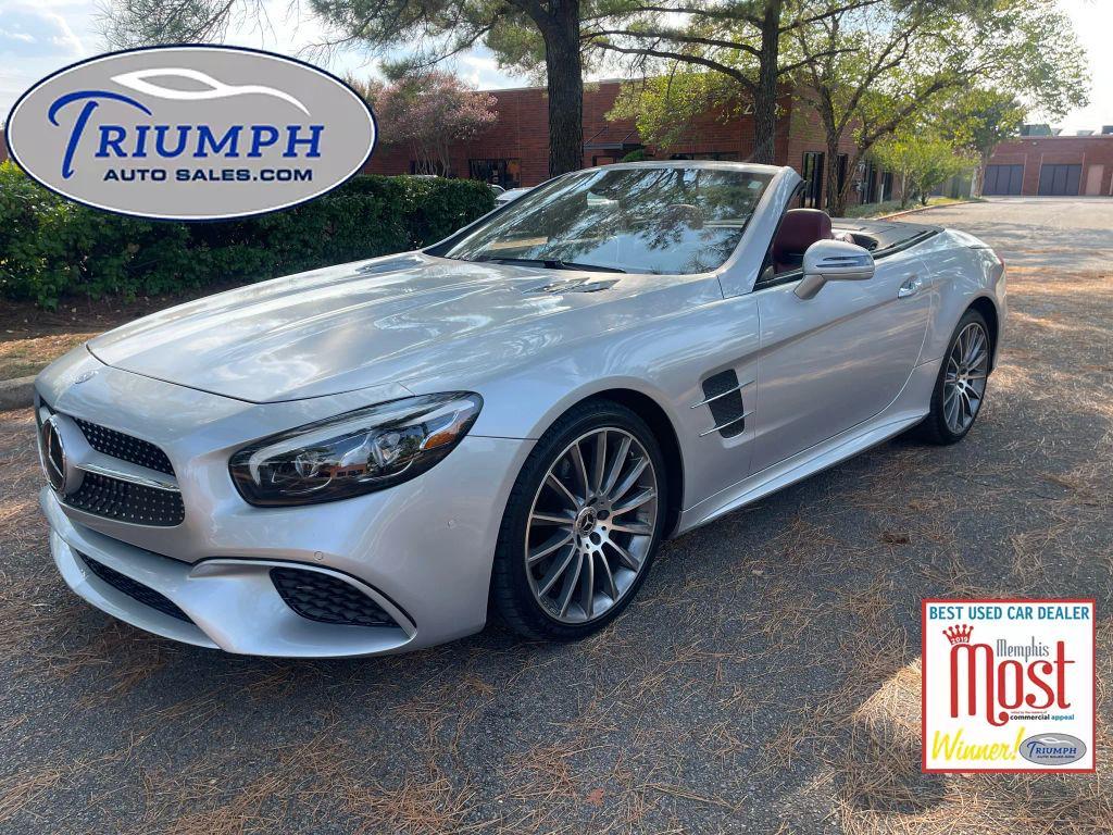 used 2018 Mercedes-Benz SL 450 car, priced at $29,999