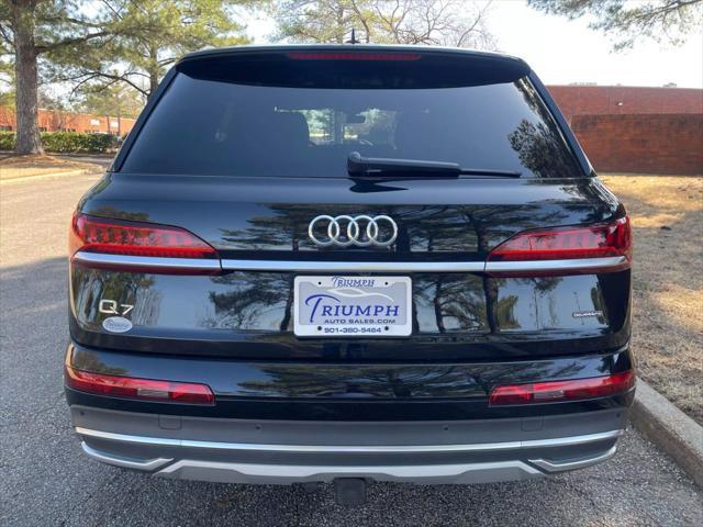 used 2021 Audi Q7 car, priced at $27,895