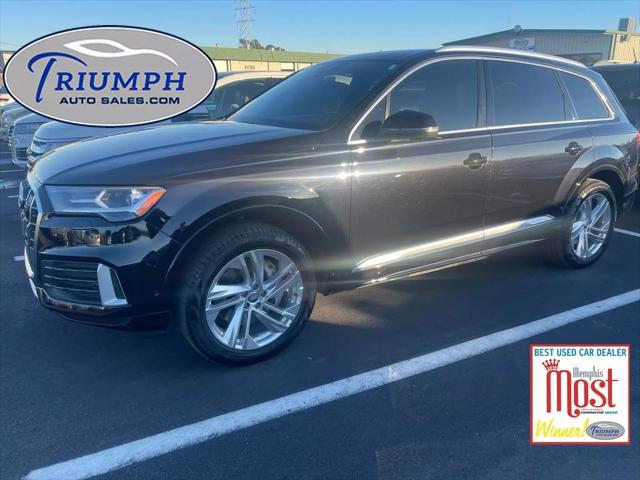 used 2021 Audi Q7 car, priced at $29,900