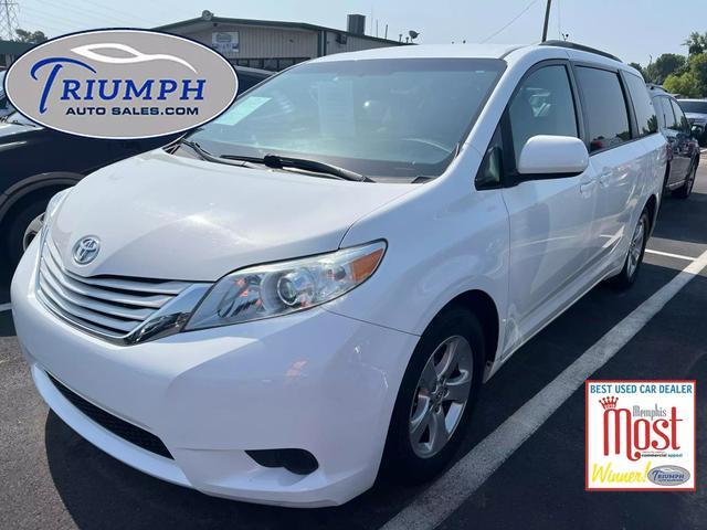 used 2017 Toyota Sienna car, priced at $15,988